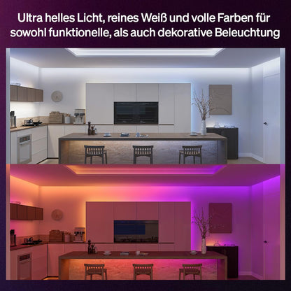 Philips Hue Flux UltraBright LED-Lightstrip, 5 m, zuschneidbar