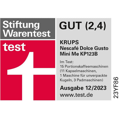 Krups NESCAFÉ Dolce Gusto Mini Me Kapselkaffeemaschine - Arctic Grey