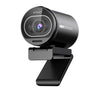 EMEET 4K S600 1080P Webcam mit Mikrofon & Autofokus. Schwarze USB-Webcam erfasst Video und Audio für Videokonferenzen.