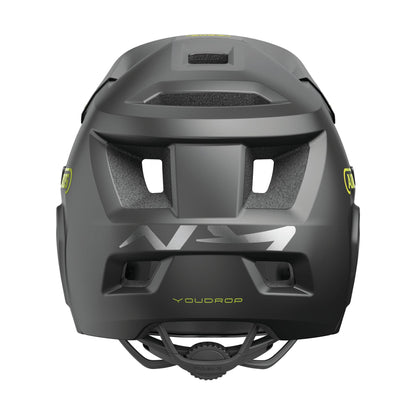 ABUS YouDrop FF Kinder-Fullface Helm - Schwarz S