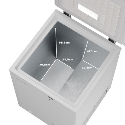 Tronitechnik BORGAR PRO 2in1 Gefriertruhe Kühltruhe 110L Weiss