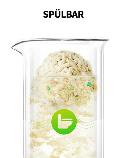 PETKIT 5 in 1 Katzenstreu Tofu-Bentonit mit Aktivkohle, 3 x 2,4 kg