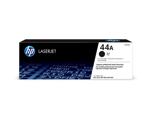 HP 44A (CF244A) Original Toner - Schwarz für LaserJet Pro M15. Kompakte schwarze Toner-Patrone für Laserdrucker.