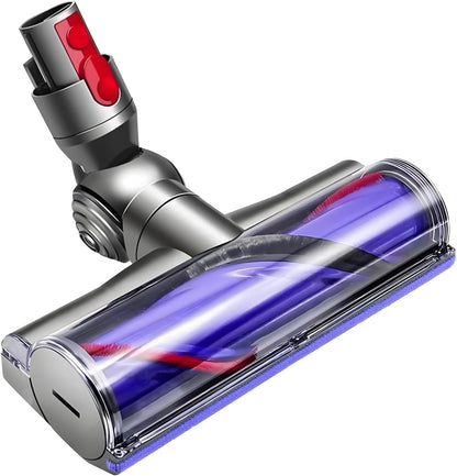 OMYOPY Ersatz-Bodendüse Direktantrieb für Dyson V7 V8 V10 V11 V15, Bürstenkopf mit Nylon-Kohlefaser-Walze