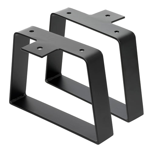 Signstek Tischbeine trapezförmig, schwarz, 20,3 cm, bis 160 kg