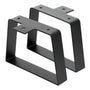 Signstek Tischbeine trapezförmig, schwarz, 20,3 cm, bis 160 kg