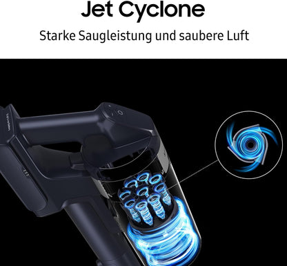 Samsung Jet 65 PetPRO Akku-Staubsauger mit Tierhaarbürste, Silber