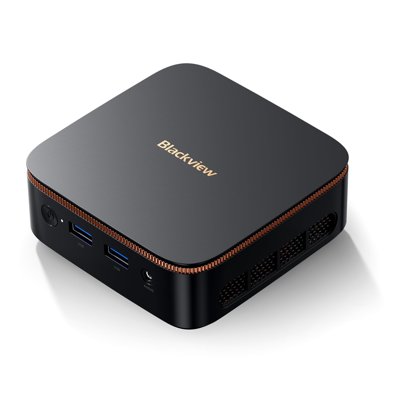 Blackview MP20 Mini PC Intel N150 - 16GB RAM 512GB Win 11 Pro: Schwarzer, kompakter Desktop-PC für Office & Multimedia.
