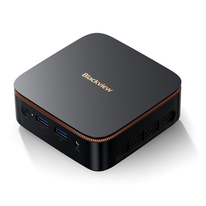 Blackview MP20 Mini PC Intel N150 - 16GB RAM 512GB Win 11 Pro: Schwarzer, kompakter Desktop-PC für Office & Multimedia.