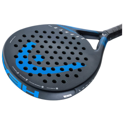 HEAD Zephyr Pro 2023 Padelschläger - schwarz/blau