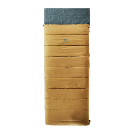 deuter Orbit SQ -5° Kunstfaserschlafsack für Outdoor: Rechteckig, wärmt bei Outdoor-Nächten bis -5°C.