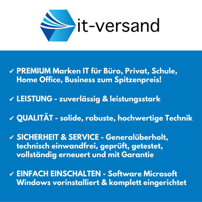 Fujitsu Esprimo P757/E85+ i7 1TB SSD Business PC Generalüberholt