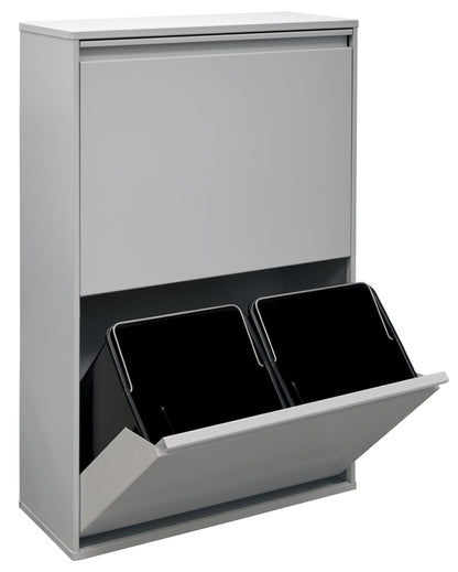 ARREGUI Basic CR602-B Mülltrennsystem 4-Fach hellgrau