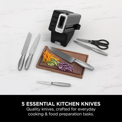 Ninja StaySharp Messerset 6-tlg. Block & Schärfer K62006EUUK Anthrazit