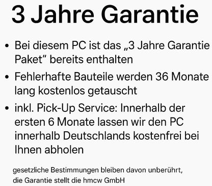 shinobee Gaming PC Ryzen 7 5700X RTX 5060 - Modell #8021