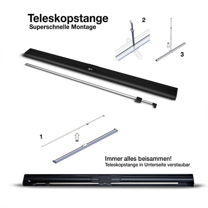 Floordirekt Greenscreen Rollup Chroma Key Panel 150x200cm