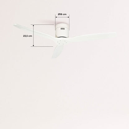 CREATE WINDCALM Deckenventilator – Weiss mit Fernbedienung