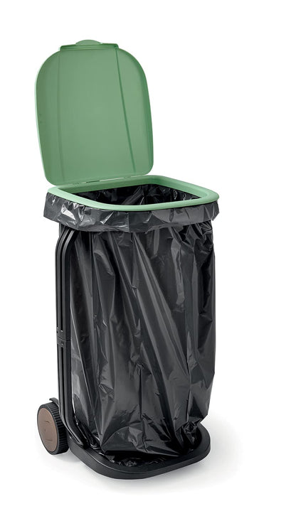 G.F. Müllsackständer RECO aus recyceltem Kunststoff, Grün