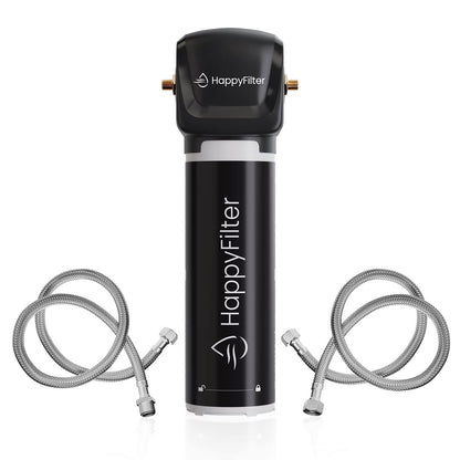HappyFilter Kalk Wasserfilter 2 Untertischfilter – Quick Change