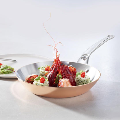 de Buyer INOCUIVRE Bratpfanne aus Kupfer 24 cm (6424.24)