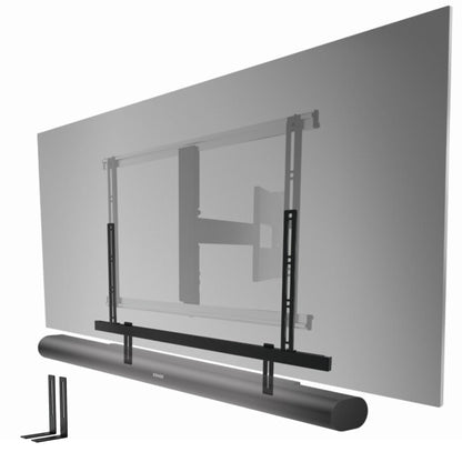 Vogel's Soundbar-Halterung für Sonos Arc, Beam & Playbar aus Metall mit Filz-Pads