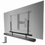 Vogel's Soundbar-Halterung für Sonos Arc, Beam & Playbar aus Metall mit Filz-Pads