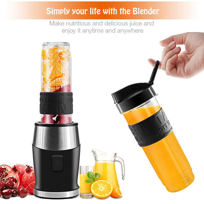 WAWORIO Smoothie Maker Standmixer 700W – Sportflasche