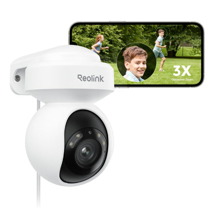 Reolink E1 Outdoor 5MP PTZ Überwachungskamera mit 3X optischem Zoom und vollfarbiger Nachtsicht