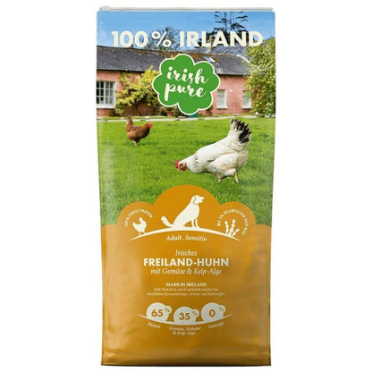 Irish Pure Hundetrockenfutter Adult - Freiland-Huhn 12kg