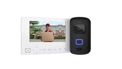 Goliath Funkklingel mit Kamera – Gegensprechanlage & Monitor kabellos