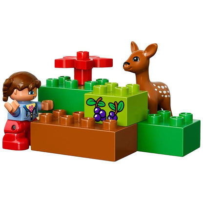 LEGO DUPLO 10584 Wildpark – Tierpark Spielset für Kleinkinder
