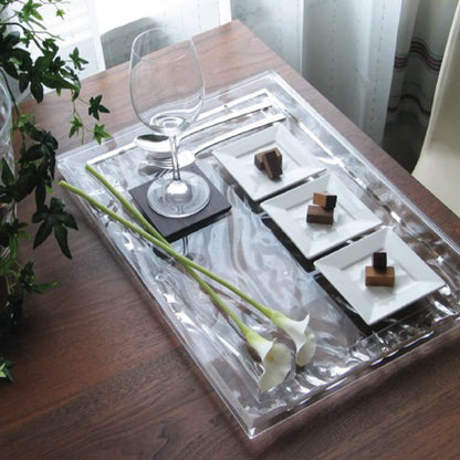 Kartell Dune Serviertablett 01201XX - Chromglanz Optik