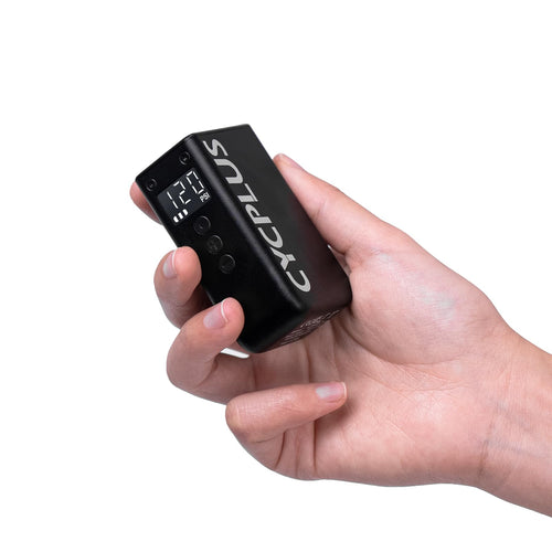 CYCPLUS AS2 PRO Elektrische Velopumpe mit Manometer, 120 PSI