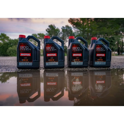 Motul 8100 Power 5W-50 Motoröl für Autos, 5 Liter, 111812