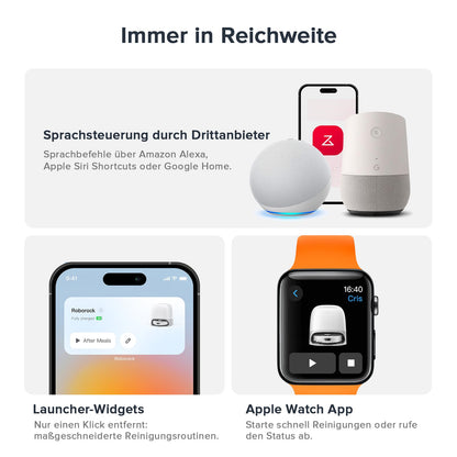 Roborock Qrevo Curv S5X Saugroboter mit Wischfunktion – Weiss