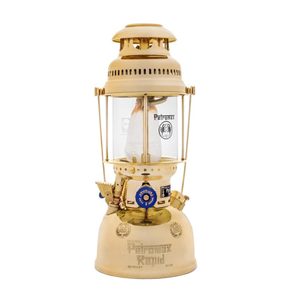 Petromax HK 500 Petroleumleuchte – Messing, Starklicht-Technik