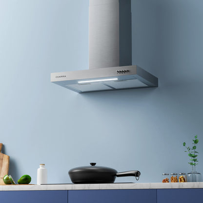 CIARRA CBCS6125 Dunstabzugshaube 60cm Silber – Energie A