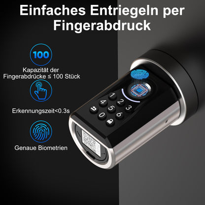 WELOCK ToucA51 Elektronisches Fingerabdruck Türschloss - App/Code