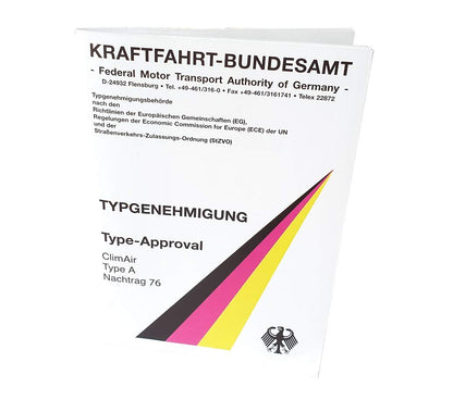 CLIMAIR VW T5 T6 Windabweiser Regenabweiser - Schwarz ABE