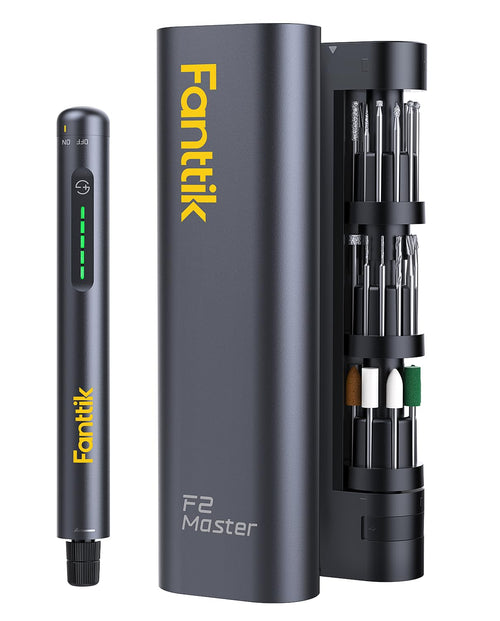 Fanttik F2 Master Mini Akku-Multifunktionswerkzeug – 25000 U/min. Kabelloses Gerät zum Präzisionsschleifen, Trennen und Polieren.