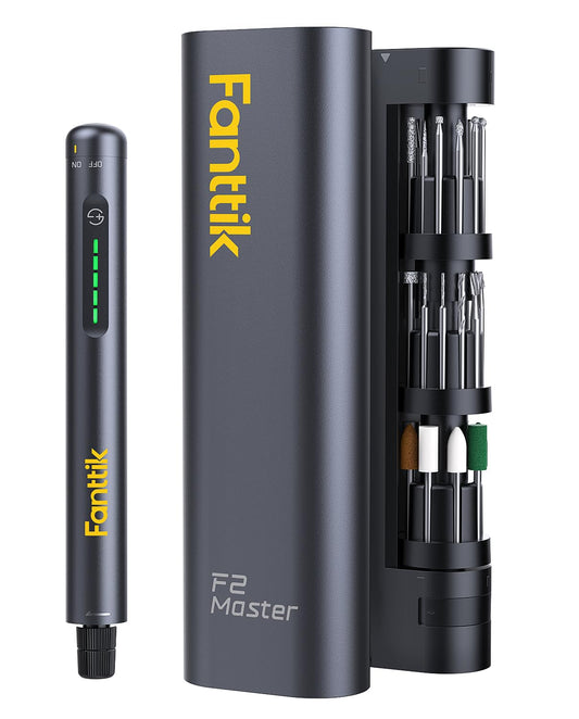 Fanttik F2 Master Mini Akku-Multifunktionswerkzeug – 25000 U/min. Kabelloses Gerät zum Präzisionsschleifen, Trennen und Polieren.