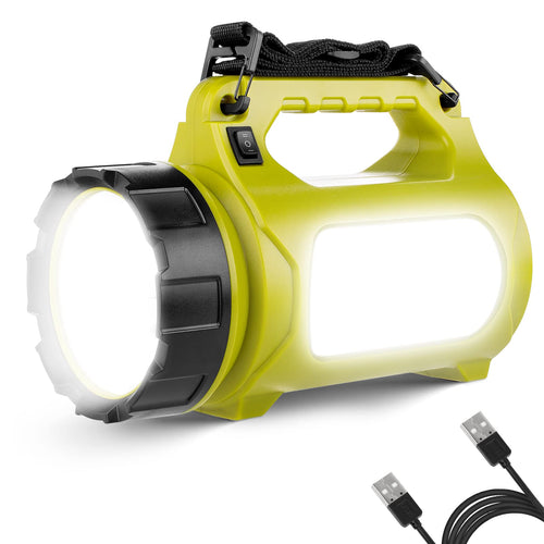 Lepro LED Handscheinwerfer 1000 Lumen, wiederaufladbar mit Powerbank