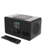 MAJORITY Bard Internetradio DAB+ WLAN Bluetooth 2.1 Subwoofer, rechteckig, schwarz. Dient zum Empfang von Audioquellen.