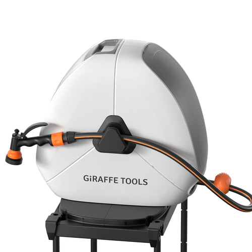 Giraffe Tools Schlauchtrommel NW30 ausziehbar, 30 m, Bodenmontage mit Drehsockel