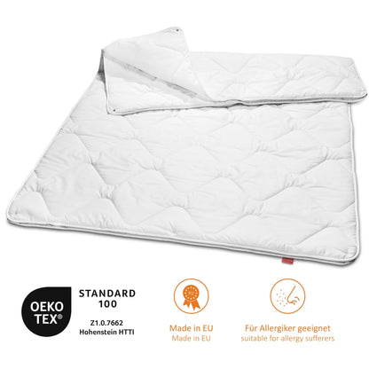 sleepling 4 Jahreszeiten Bettdecke - 2er Set 135x200 cm Mikrofaser