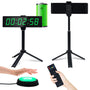 YZ Intervall-Timer mit Stoppuhr, LED-Wanduhr und Fernbedienung, grosse LED-Ziffern