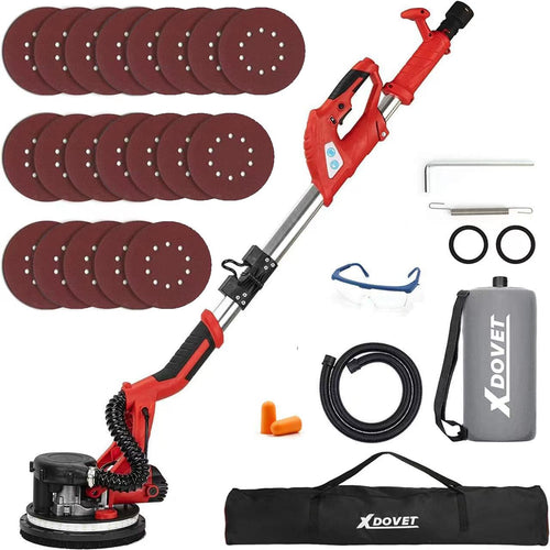 PROFI Wandschleifer Elektroschleifer 850W – LED, Teleskopgriff