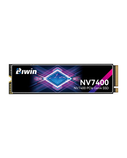 BIWIN Black Opal NV7400 1TB M.2 SSD PCIe Gen4 NVMe 7400 MB/s, M.2-Modul mit Graphene-Wärmeleitpad