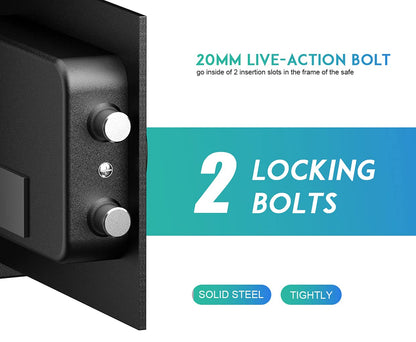 RPNB Digitaler Tresor Schliessfach – 28 L mit Zifferntastatur