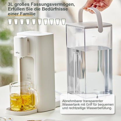 Bear Heisswasserspender 3 Liter - 2050W Schnellkochfunktion